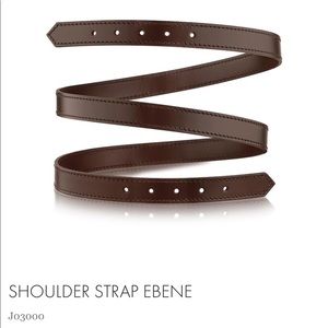 Louis Vuitton Ebene Shoulder Strap